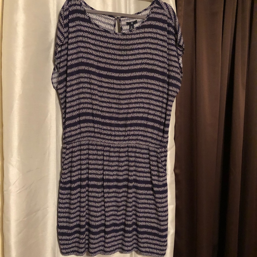 Floral Navy Dress
